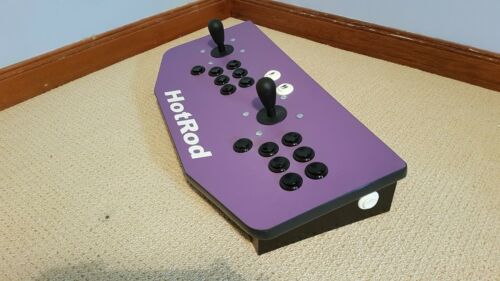 Retrodeals - Hanaho Hotrod 2 Player Arcade Controller, MAME, Coin-Op, Retro Arcade