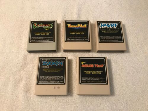 Retrodeals - Lot of 5 Atari 2600 Games from Colecovision ( All Cartridge Only )