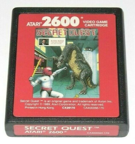 Retrodeals - Atari 2600 Secret Quest Video Game Cartridge