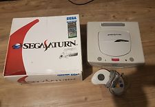 Sega Saturn Auction - Asian Sega Saturn White Console boxed