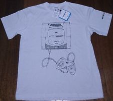 Sega Saturn Auction - Official Licensed Sega Saturn White Adult T-shirt