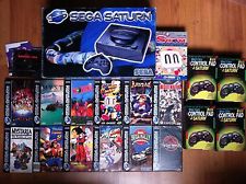 Sega Saturn Auction - PAL Sega Saturn Console and 13 games