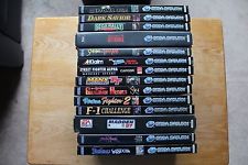 Sega Saturn Auction - PAL Sega Saturn Games Job Lot