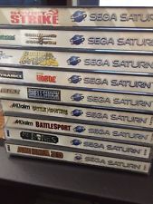 Sega Saturn Auction - Lot of Various Sega Saturn Games