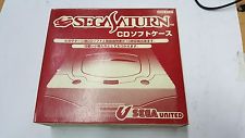 Sega Saturn Auction - Sega Saturn Storage Case + Soft CD Case JPN