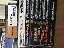 Sega Saturn Auction - Sega Saturn and games