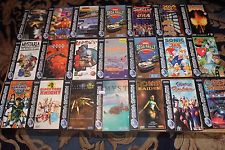 Sega Saturn Auction - Great Joblot PAL Sega Saturn Games