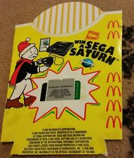 Sega Saturn Auction - Mcdonald's 1995 Monopoly French Fry holder