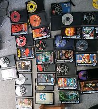 Sega Saturn Auction - Sega Saturn games bundle