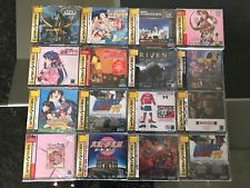 Sega Saturn Auction - 16 JPN sealed games