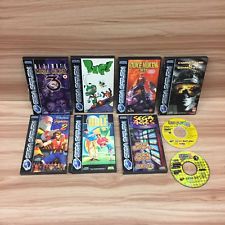 Sega Saturn Auction - Sega Saturn Games Set of 9 Games