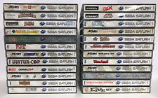 Sega Saturn Auction - Sega Saturn Lot 24 Games