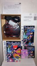 Sega Saturn Auction - Nights Into Dreams with 3D Control Pad NEW