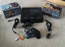 Sega Saturn Auction - PAL Sega Saturn Console With 13 Games