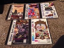 Sega Saturn Auction - 5 great and expensive US games