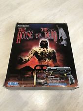 Sega Saturn Auction - Sega Saturn The House of The Dead Gun Boxset Asia