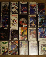 Sega Saturn Auction - Sega Saturn Games Lot