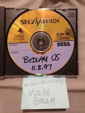 Sega Saturn Auction - Sega Saturn Bedlam Unreleased Prototype