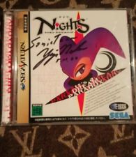 Sega Saturn Auction - Nights into Dreams JPN signed by Yuji Naka