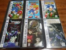 Sega Saturn Auction - Sega Saturn Collection with 25 CIB Games