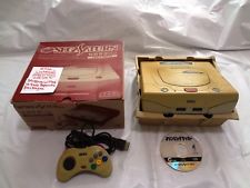 Sega Saturn Auction - Yellow JPN Sega Saturn Console