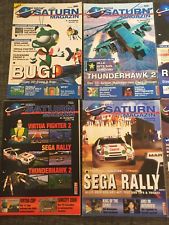 Sega Saturn Auction - 6 Sega Saturn Magazine from 1995 - 1996