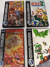 Sega Saturn Auction - 4 great PAL saturn games