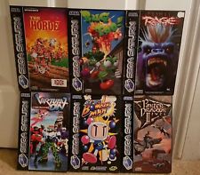 Sega Saturn Auction - Sega Saturn Games Bundle PAL