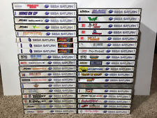 Sega Saturn Auction - Sega Saturn Game Lot 37 Games