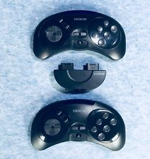 Sega Saturn Auction - Set of Sega Saturn DOCS Wireless Control Pads