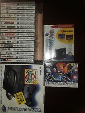 Sega Saturn Auction - New sega saturn console and 19 sealed games