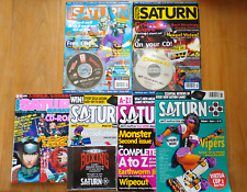 Sega Saturn Auction - 6 Rare SEGA Saturn magazines and their demo Discs