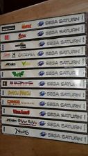 Sega Saturn Auction - Sega Saturn games lot of 12