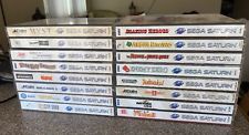 Sega Saturn Auction - Sega Saturn Lot of Games