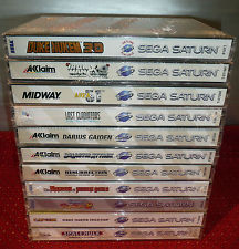 Sega Saturn Auction - 11 New US Sega Saturn games