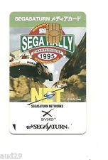 Sega Saturn Auction - Sega Saturn Media Cards