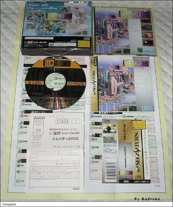 Sim City 00 Sega Saturn Japan Gs 9027 シムシティ ２０００ Game Information