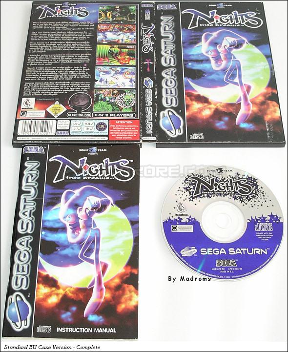 Nights Into Dreams Sega Saturn | Europe | MK81020-50 | Game 