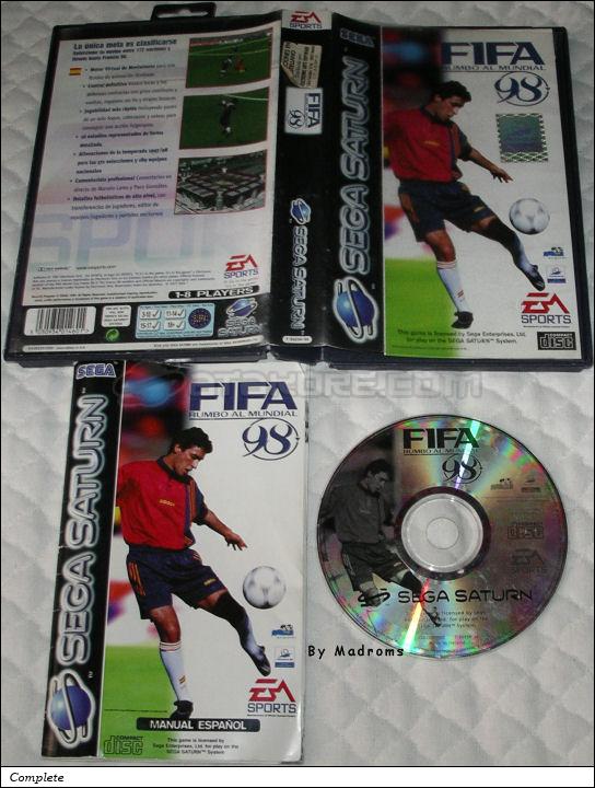 FIFA Rumbo al Mundial 98 Sega Saturn | Europe - Spain | T-5025H-50 (EAS ...