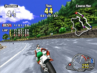 ManX TT Super Bike Sega Saturn | Japan | GS-9102 | マンクスTT スーパーバイク ...