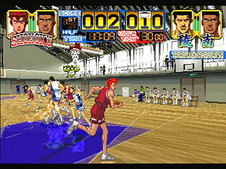 sega saturn slam dunk